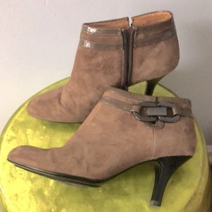 Sofft Suede Ankle Booties